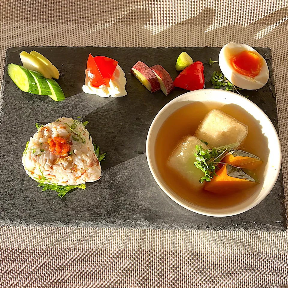 1/16(金)朝ごはん☀️|みかんさん