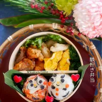 だるまおにぎり弁当| kukulutomo ❁𓎪 ⡱𓎩‎𐩢𐩺𓎪 ⡱さん