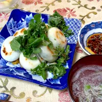 ニラ饅頭andガーリック🧄スープ|Mahinaさん