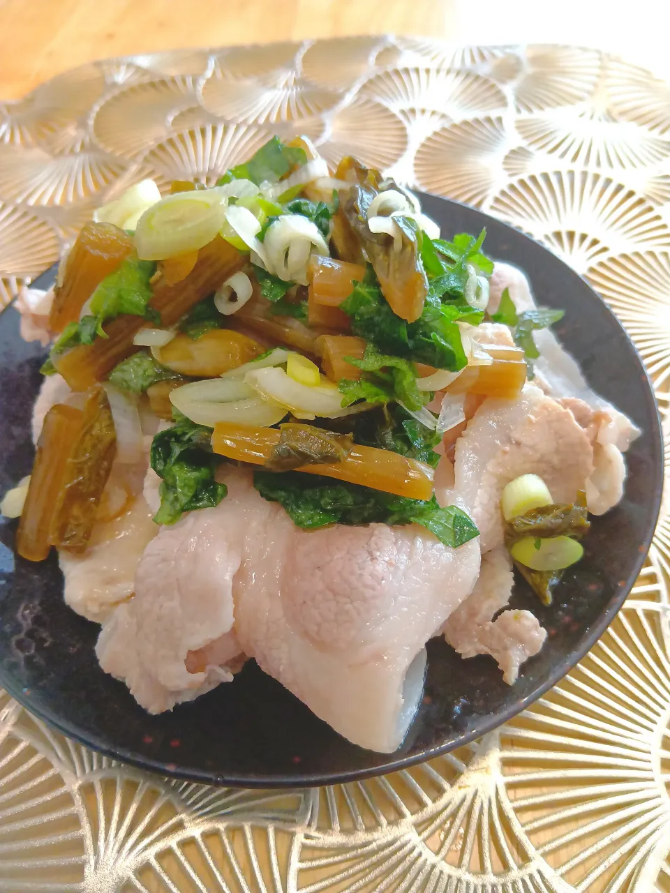 薬味たっぷりしゃぶしゃぶ|うーくーちゃんさん