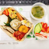         ピクニックみたいな🍙🍙弁当|Tsuu_chan‪ ·͜·♡‬さん