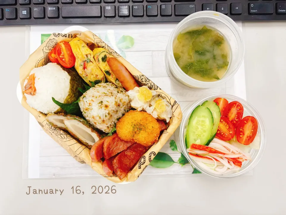         ピクニックみたいな🍙🍙弁当|Tsuu_chan‪ ·͜·♡‬さん