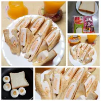 明太マヨはんぺんサンド|うたかた。さん