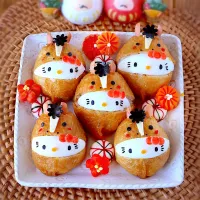 干支(午)キティちゃんのお稲荷さん🐴ㅤㅤㅤㅤㅤㅤㅤㅤㅤㅤㅤㅤㅤ|あーたんさん