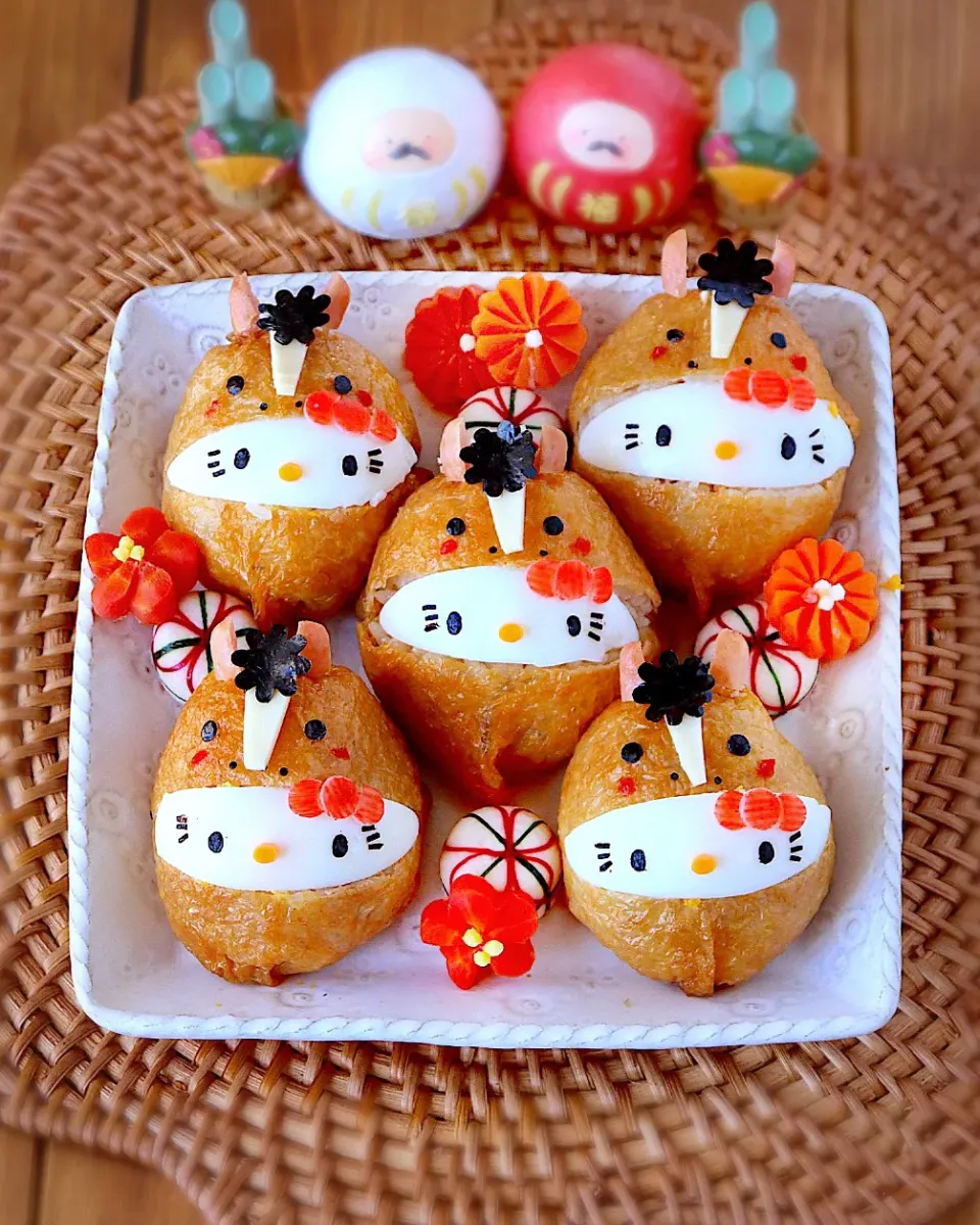 干支(午)キティちゃんのお稲荷さん🐴ㅤㅤㅤㅤㅤㅤㅤㅤㅤㅤㅤㅤㅤ|あーたんさん