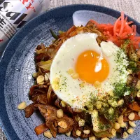 ランチ焼きそばランチビール|須佐浩幸さん