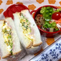 自分弁当🥪|がおりんさん