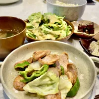 にんにくソーセージの炒めもの。他。|ぎんさん