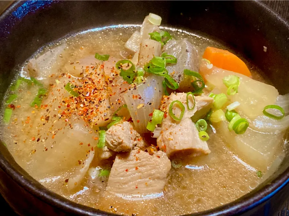 TVで観て食べたくなり作った                                  「あっさり鶏汁」|mottoさん