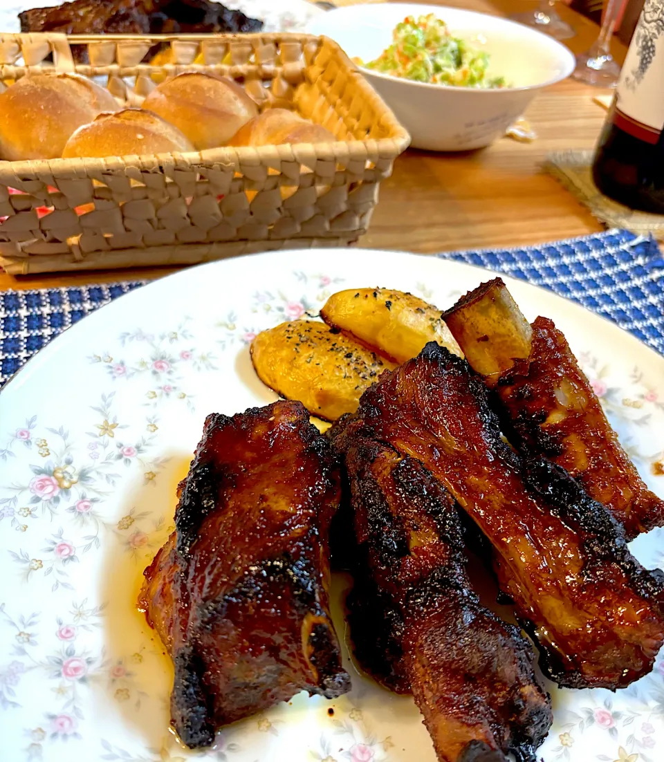 よく焼きスペアリブ|かおポンさん