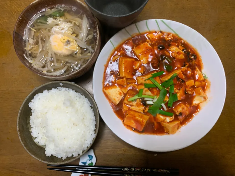 夕食　麻婆豆腐定食|ATさん