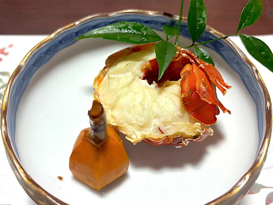 ⑥1月15日・［寿司🍣会席コース☺️］・伊勢エビ❣️（小ぶり）|山勝さん