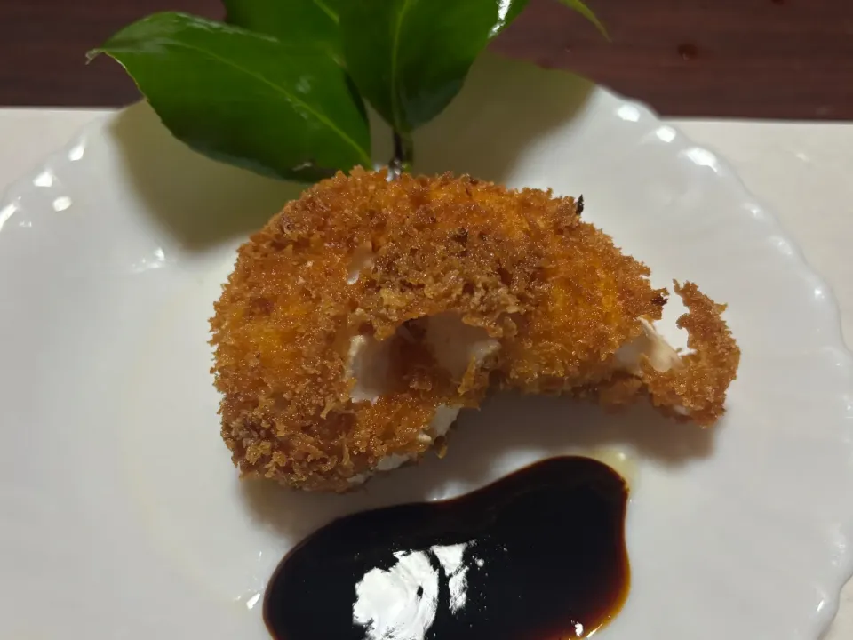 ⑦1月15日・［寿司🍣会席コース☺️］・白子のフライ❣️（苦手だけど😨これは食べれました）|山勝さん