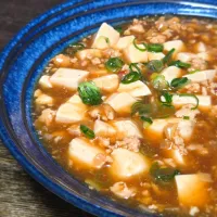パパ作🥸鶏ひき肉の麻婆豆腐|ぱんだのままんさん
