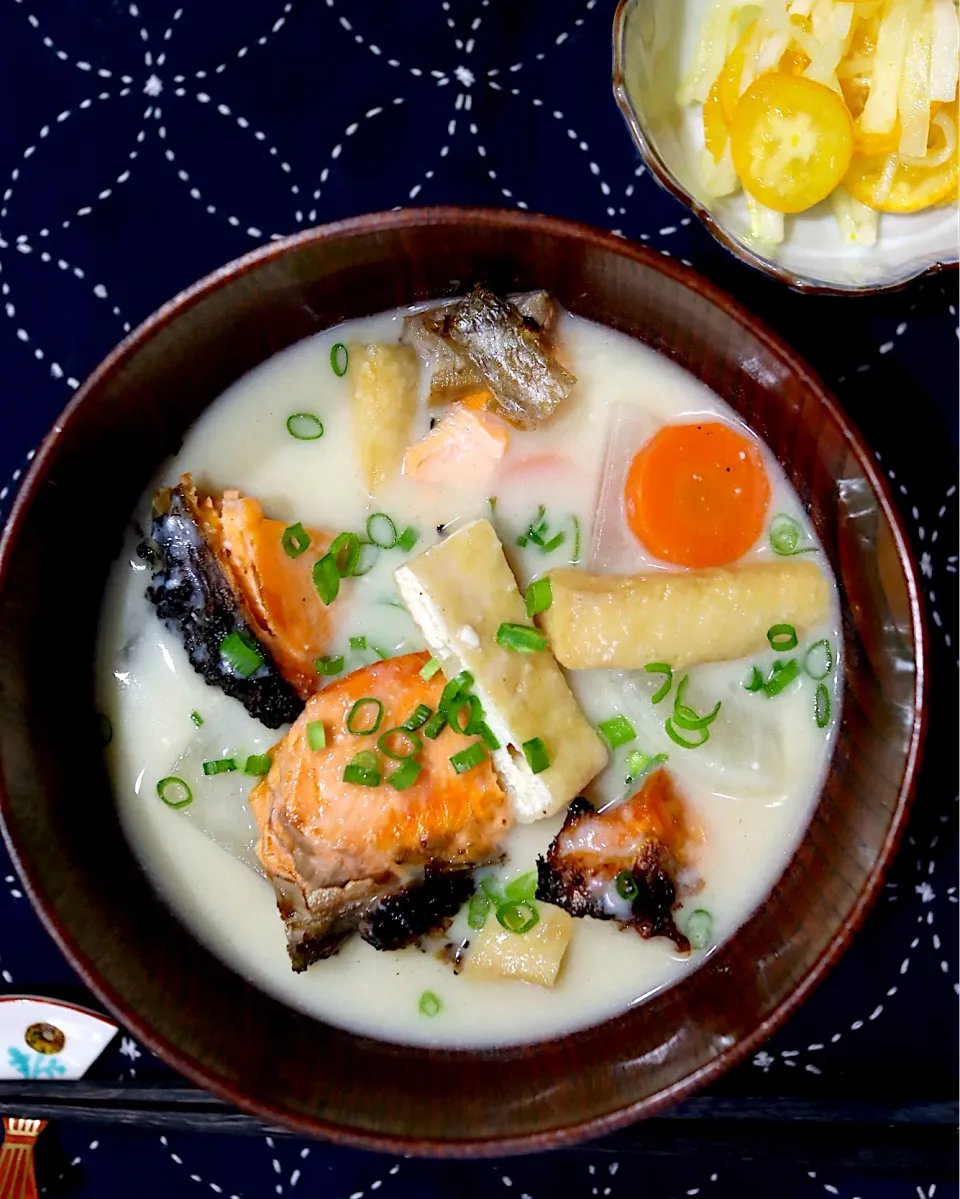 粕汁と金柑なます|かおるさん