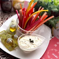 豆腐のアンチョビソースのディップ|🌺🌺Foodie🌺🌺さん