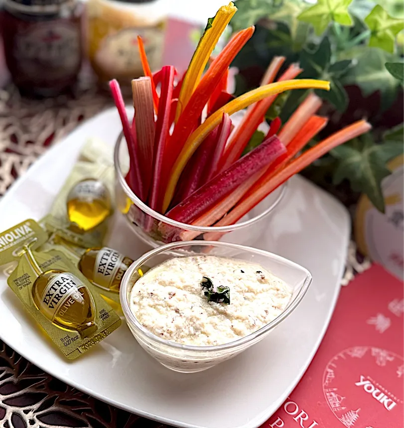 豆腐のアンチョビソースのディップ|🌺🌺Foodie🌺🌺さん