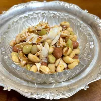 ササミ＊大豆　木桶醤油たれ|henryさん