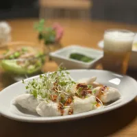 1/15の夕食　茹で鶏サラダ|yoneさん