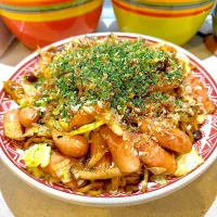 ソーセージ焼きそば！|Mayumiさん