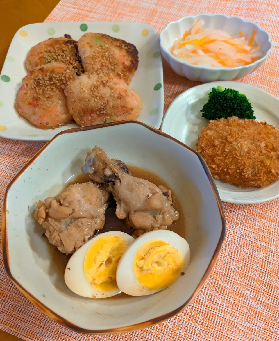 ☆酢鶏　☆大根餅　☆おからコロッケ　☆なます|chikakoさん