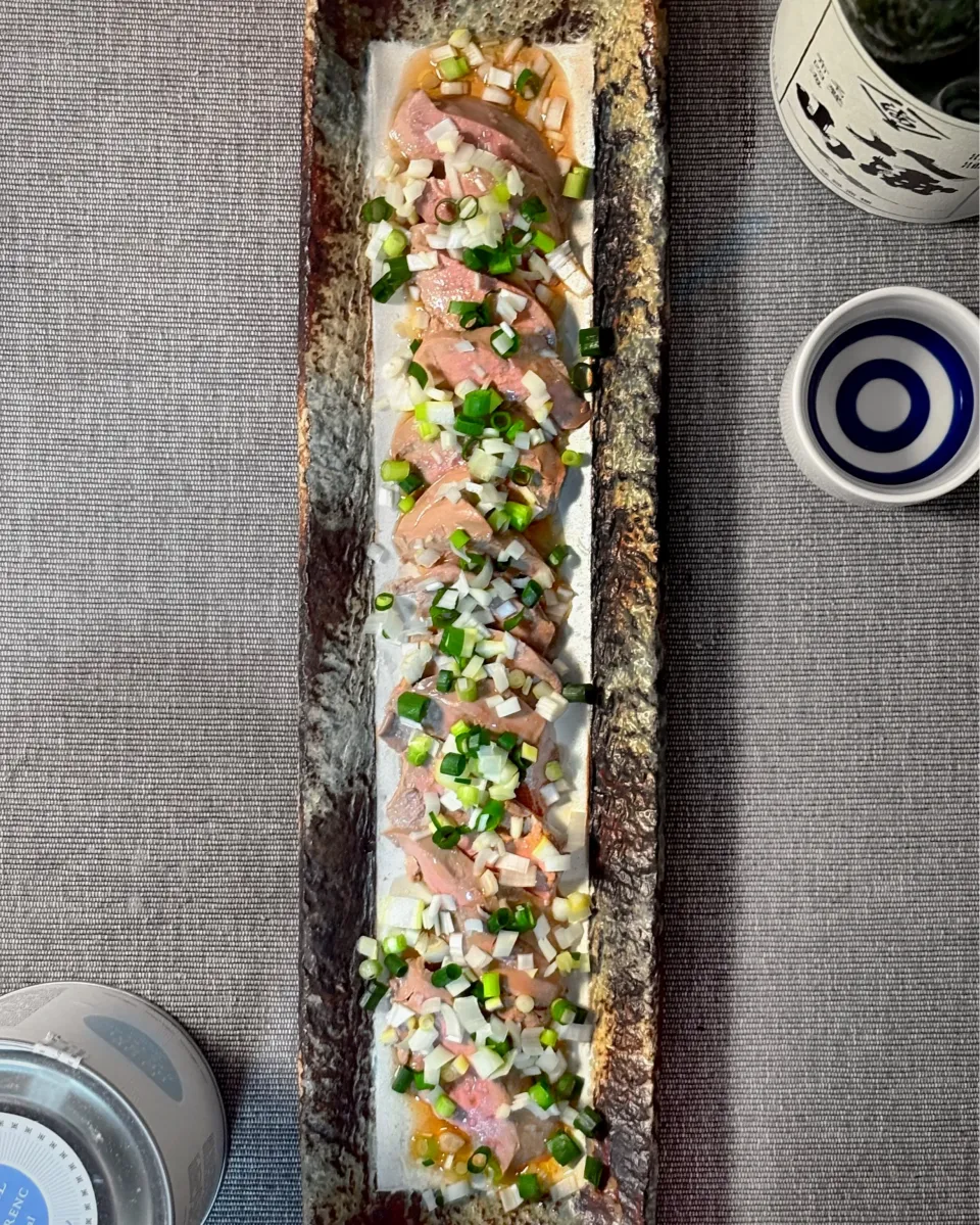 低温調理レバ刺し|まる(丸大豆)さん