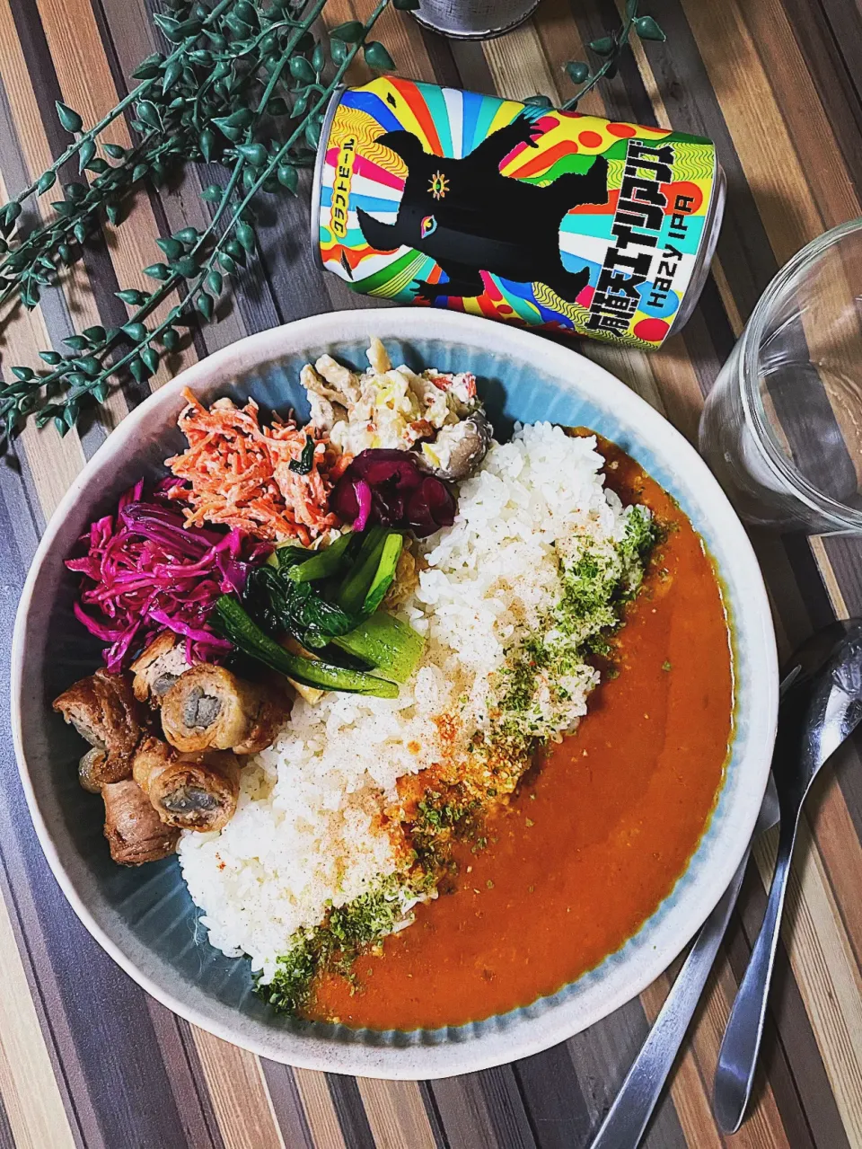 副菜モリモリと海老のカレー|はるなさん