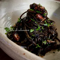 イカ墨パスタ🇮🇹|気まぐれシェフさん