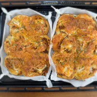 ふわふわオニオンチーズパン（自家製ミートソース入り）|morimi32さん