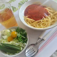 LAWSONのミートソース🍝で、Launch✨|rikako♪。.:＊さん