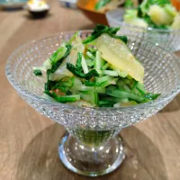 数の子と三つ葉の和え物| 古尾谷りかこさん