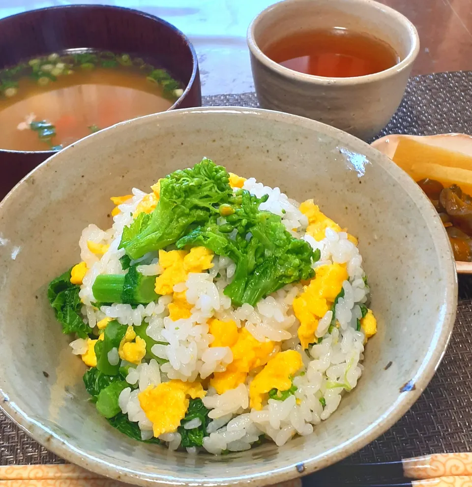 アッチさんの料理 菜の花ごはん|びせんさん