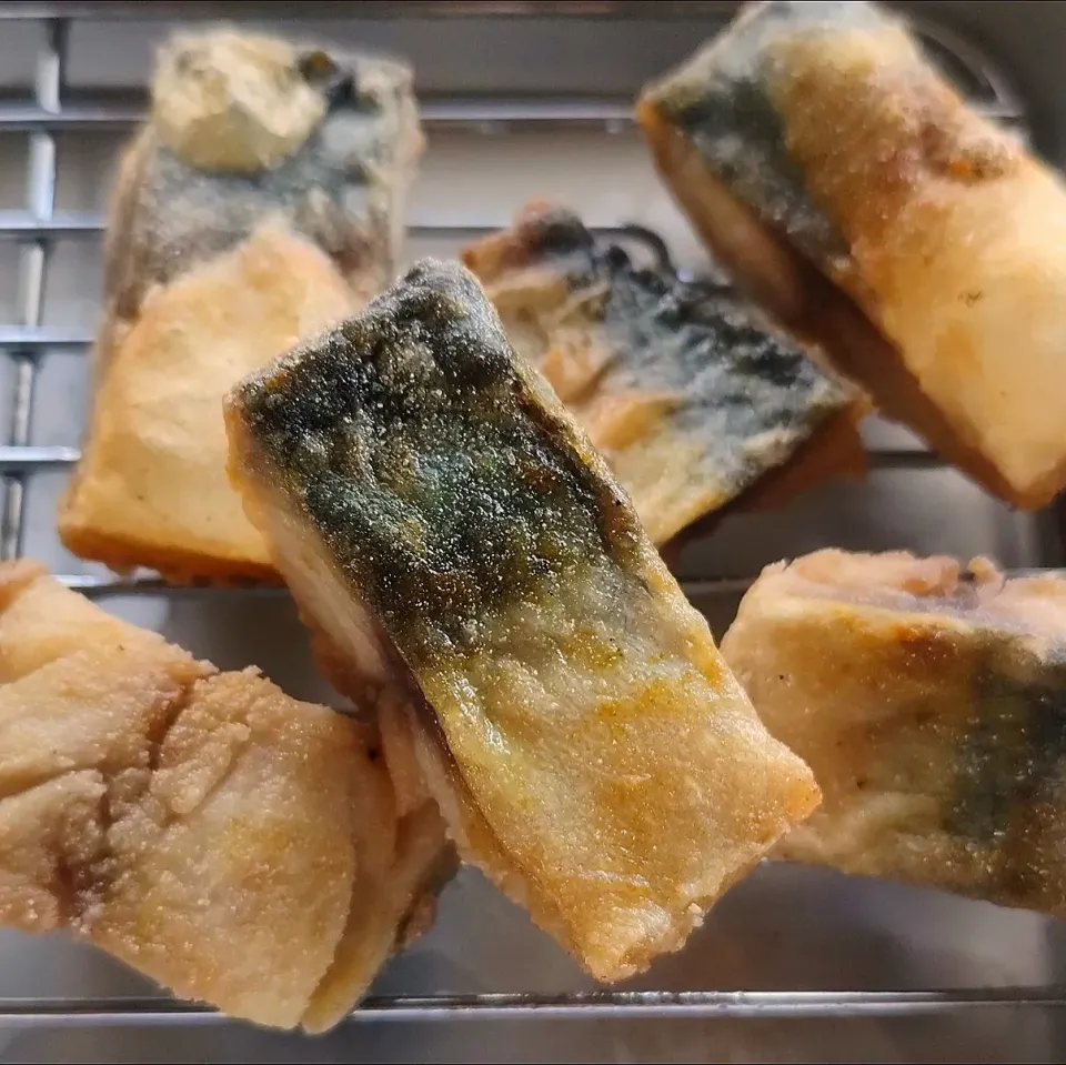 油淋鯖の手前|かずさん