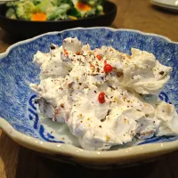 いぶりがっこのギリシャヨーグルト和え|古尾谷りかこさん