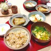 おなかに優しい和食の晩ごはん|あゆみ│ハレシピさん