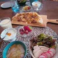 朝ごはん🌄！|まめころさん