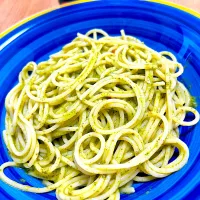 かみさんの”ジェノベーゼ・パスタ”＠ 自宅飯|平大さん