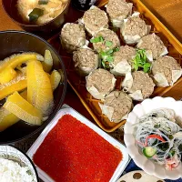 アルモンデ晩ごはん🍲お正月の残りもの