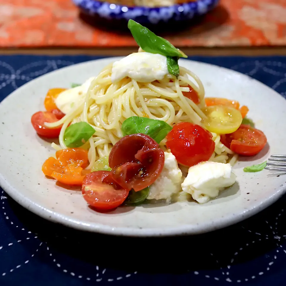 ミニトマトのパスタ|かおるさん