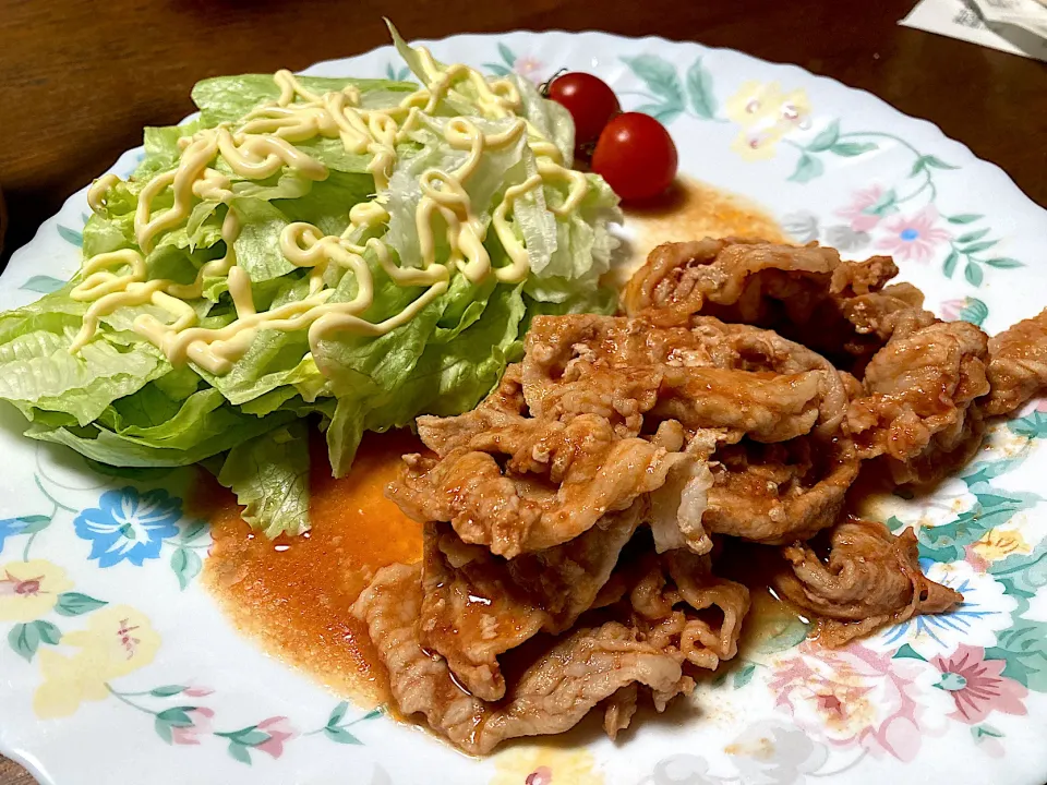 豚肉炒め|はっちぃさん