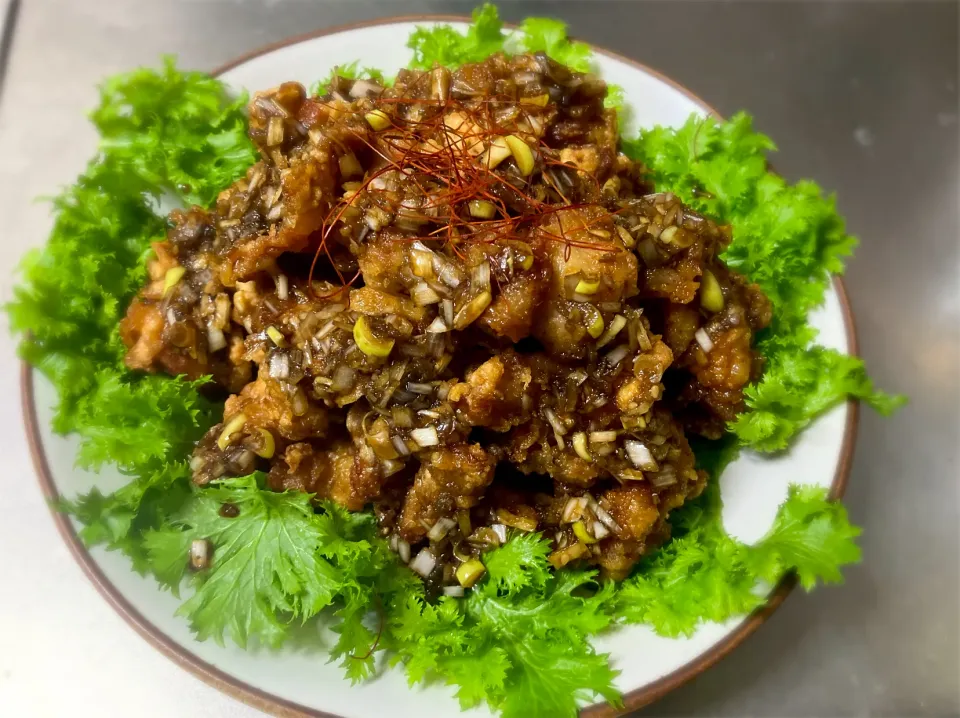 ひと口油淋鶏|ゆめみどりさん