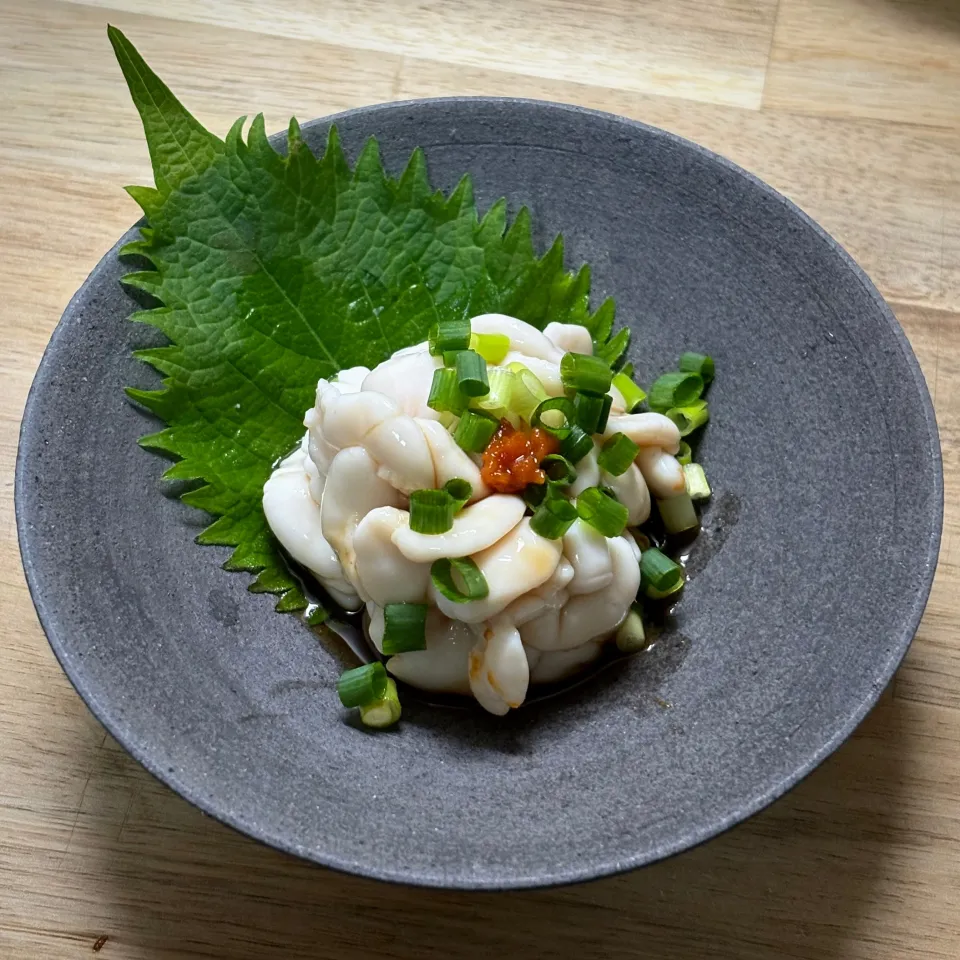 低温調理 真鱈白子ぽん酢|まる(丸大豆)さん