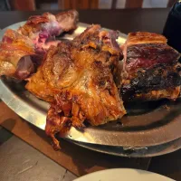 子羊の炭火焼き