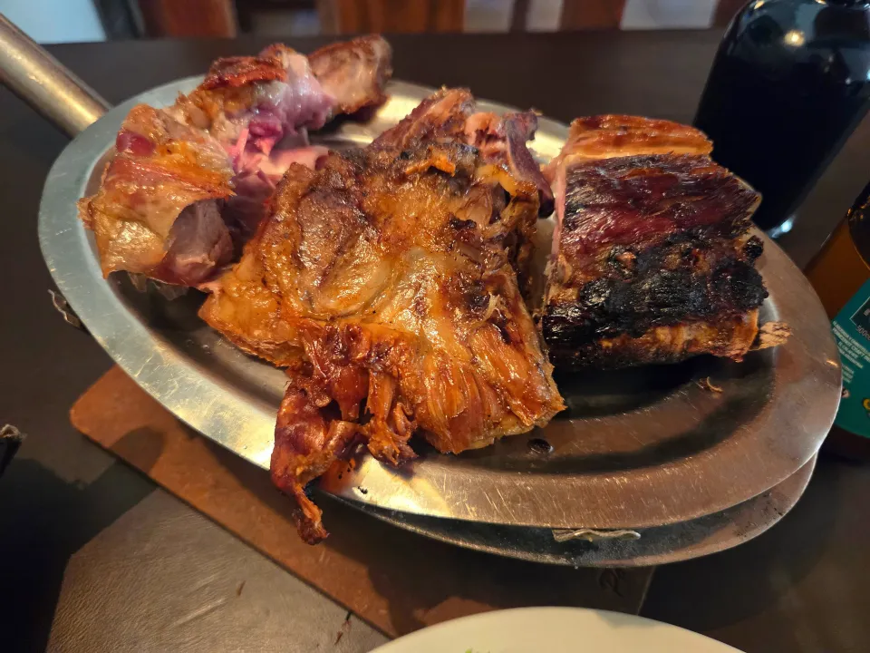 子羊の炭火焼き|Tomoさん