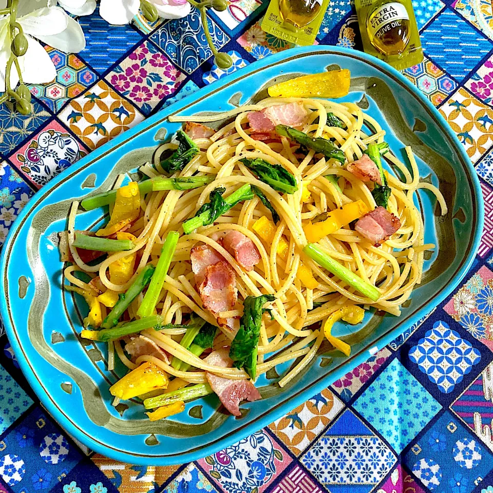 菜の花のパスタ✨|ringonamaさん