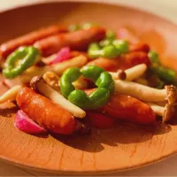 主役はピーマンのヘタwizシャウエッセン|tap.rinさん