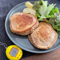 休日の朝パンケーキ🥞|みーぬさん