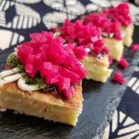 紅しょうがたっぷりお好み焼き( '༥' )|まぁさん