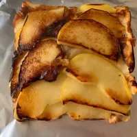 ぺちゃんこりんごケーキ|そらまめさん