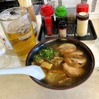 五目あんかけラーメンチャーシュートッピング@「ラーメン広場  麺福」さん（三河田原駅近く）いただきまーす😋（実況中継終了）|なびさん